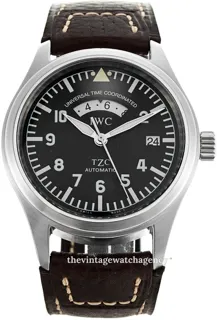 IWC Pilot Spitfire UTC IW325101 Stainless steel Black