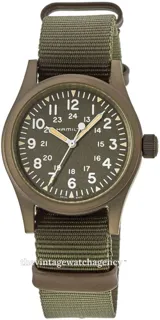 Hamilton Khaki Field H69449961 Stainless steel Green