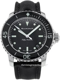 Blancpain Fifty Fathoms 5015E-1130-B52A Stainless steel Black