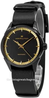 Hamilton Jazzmaster H32255730 Stainless steel Black