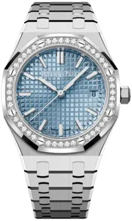 Audemars Piguet Royal Oak 77451ST.ZZ.1361ST.03 Stainless steel Light blue