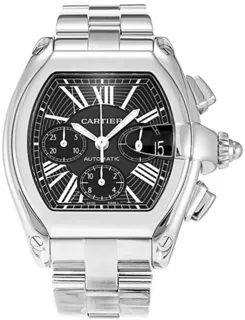 Cartier Roadster W62020X6 Stainless steel Black