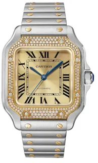 Cartier Santos de Cartier W3SA0007 Stainless steel Golden