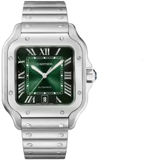 Cartier Santos de Cartier WSSA0062 Stainless steel Green