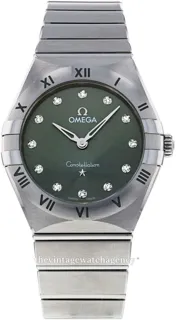 Omega Constellation 131.10.28.60.60.001 Stainless steel Green