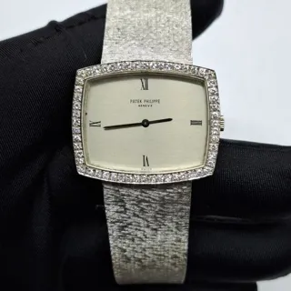 Patek Philippe Vintage White gold Silver