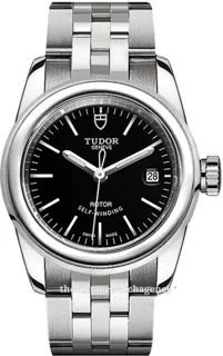 Tudor Glamour Date M51000-0009 Stainless steel Black