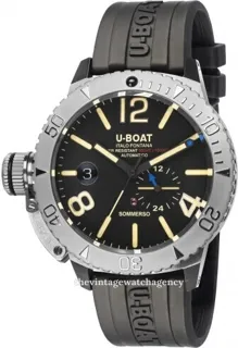 U-Boat Dive Watch 9007/A Stainless steel Black