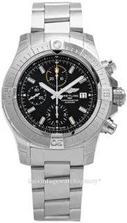 Breitling Avenger A13317101B1A1 Stainless steel Black