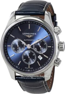 Longines Master Collection L2.859.4.92.0 Stainless steel Blue