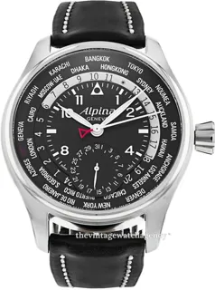 Alpina Startimer AL-718B4S6 Stainless steel Black