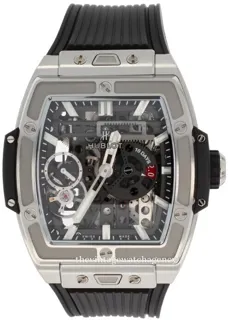 Hublot Spirit of Big Bang 614.NX.1170.RX brushed/polished titanium Skeletonized