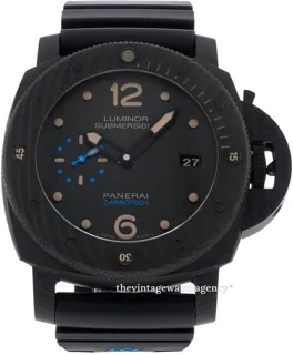 Panerai Luminor Submersible 1950 3 Day PAM 00616 Carbon fiber Black