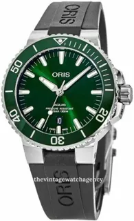 Oris Aquis 01 733 7766 4157-07 4 22 64FC Stainless steel Green