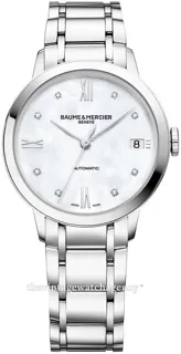 Baume & Mercier Classima M0A10496 Brushed/polished steel White Mother of pearl