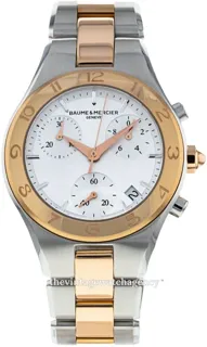 Baume & Mercier Linea MOA10016 18 carat rose gold$steel Silver