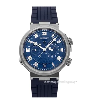 Breguet Marine 5547BB/Y2/5ZU White gold Blue