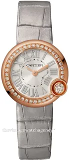 Cartier Ballon Blanc WJBL0006 26mm Rose gold Silver