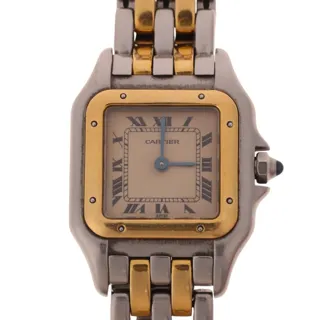 Cartier Panthère 166921 Stainless steel and 18k yellow gold Cream