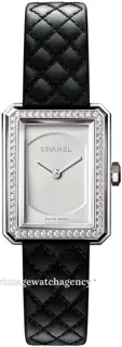 Chanel Boy-Friend H6955 brushed/polished steel Silver