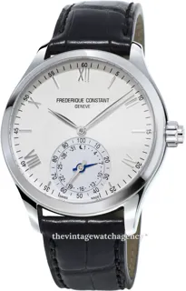 Frédérique Constant Horological Smartwatch FC-285S5B6 42mm brushed/polished steel White