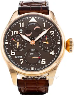 IWC Big Pilot IW502617 Red gold Brown