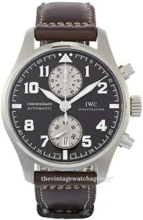 IWC Pilot IW387806 Stainless steel Brown