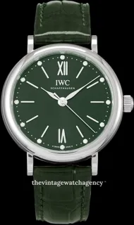 IWC Portofino Automatic IW357405 Stainless steel Green