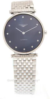 Longines La Grande Classique L4.908.4.97.6 Stainless steel Blue