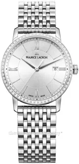 Maurice Lacroix Eliros EL1094-SD502-110-1 brushed/polished steel Silver