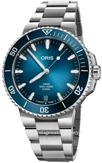 Oris Aquis 01 400 7790 4135-07 8 23 02PEB Stainless steel Blue