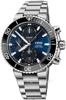 Oris Aquis Chronograph 01 774 7743 4155-07 8 24 05PEB Stainless steel Blue