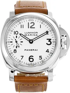 Panerai Luminor PAM 00113 Stainless steel White