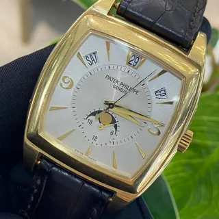 Patek Philippe Gondolo 5135J 38.5mm Yellow gold Silver