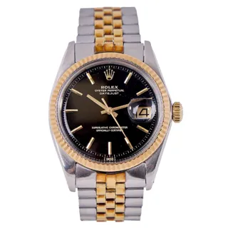 Rolex Datejust 1601 18k Gold and Stainless steel