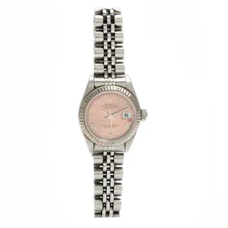 Rolex Lady-Datejust 69174 Stainless steel and 18k white gold