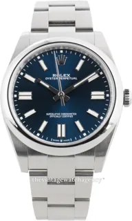 Rolex Oyster Perpetual 124300-0003 Stainless steel Blue