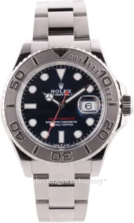 Rolex Yacht-Master 126622-0002 Platinum and Stainless steel Blue