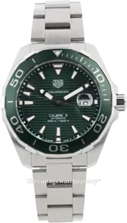 TAG Heuer Aquaracer WAY201S.BA0927 Stainless steel Green