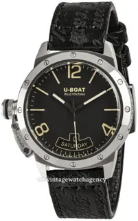 U-Boat Classico 8890 Stainless steel Black