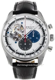 Zenith El Primero 03.2040.4061/69.C496 Stainless steel Silver