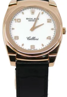 Rolex Cellini Cestello 5330 36mm Rose gold White