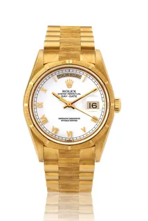 Rolex Day-Date 36 18248 Yellow gold White