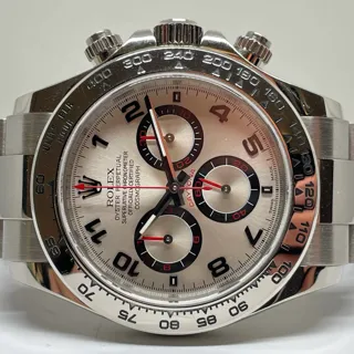 Rolex Daytona - White Gold 116509-0001 White gold Silver