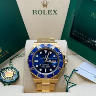 Rolex Submariner 126618LB-0002 Yellow gold Blue