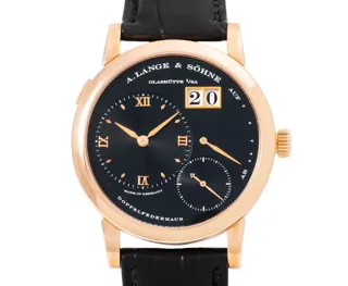 A. Lange & Söhne Lange 1 101.031 Rose gold Black