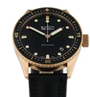 Blancpain Fifty Fathoms 5000-36S30-B52 A Sedna gold Black