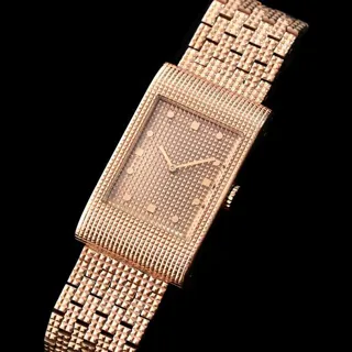 Boucheron Reflet ET 22mm Rose gold Golden