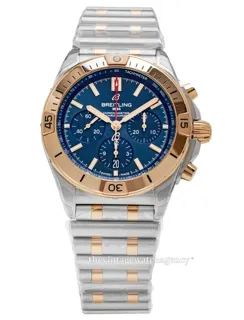 Breitling Chronomat UB0134101C1U1 Stainless steel and Red gold Blue