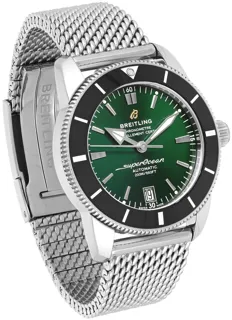 Breitling Superocean Heritage II AB2010 42mm Stainless steel Green